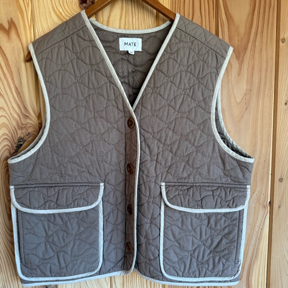 Mate The Label Quilted Vest